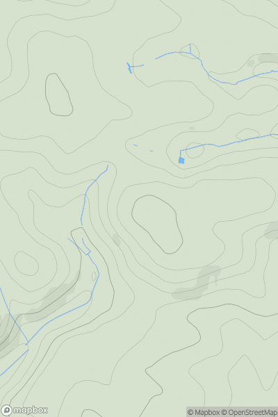 Thumbnail image for Windmill Hill [South West England] [SX871623] showing contour plot for surrounding peak